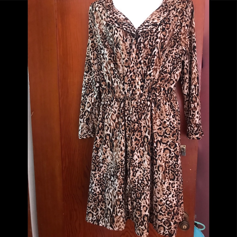 Women’s leopard dress